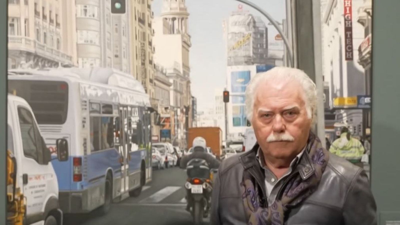 El pintor hiperrealista José Miguel Palacio presenta nueva exposición en Madrid | Ver ahora