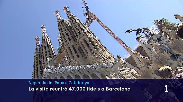 L'Informatiu - El papa visitarà Barcelona amb un acte per a 40.000 fidels