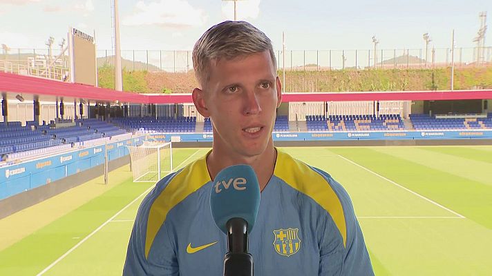 Dani Olmo, a TVE: "Ganar la Liga contra el Real Madrid en el cl�sico y en casa ser�a algo hist�rico"