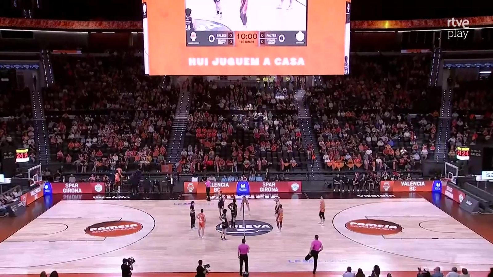 Baloncesto – Liga Femenina Endesa. Play Off Semifinal Ida: Valencia Basket - Spar Girona - Baloncesto en RTVE | Ver