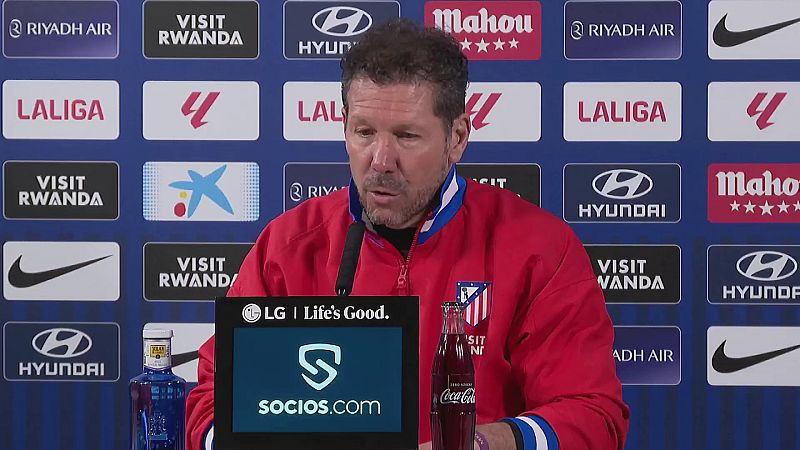 Simeone: "Para pasar lo que hicimo esta temporada, toca ser campeones" - Fútbol | Ver