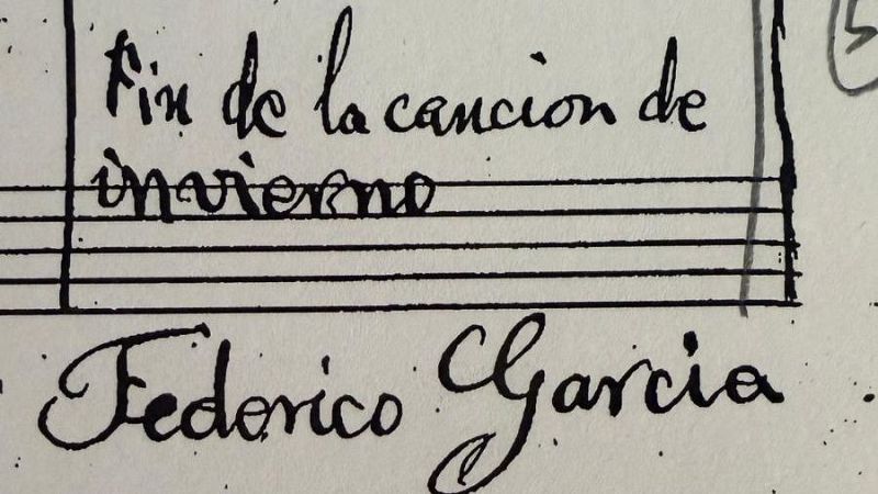 Un poeta musical: se descubren partituras de Lorca hechas con 17 años - Telediario 2 | Ver vídeo