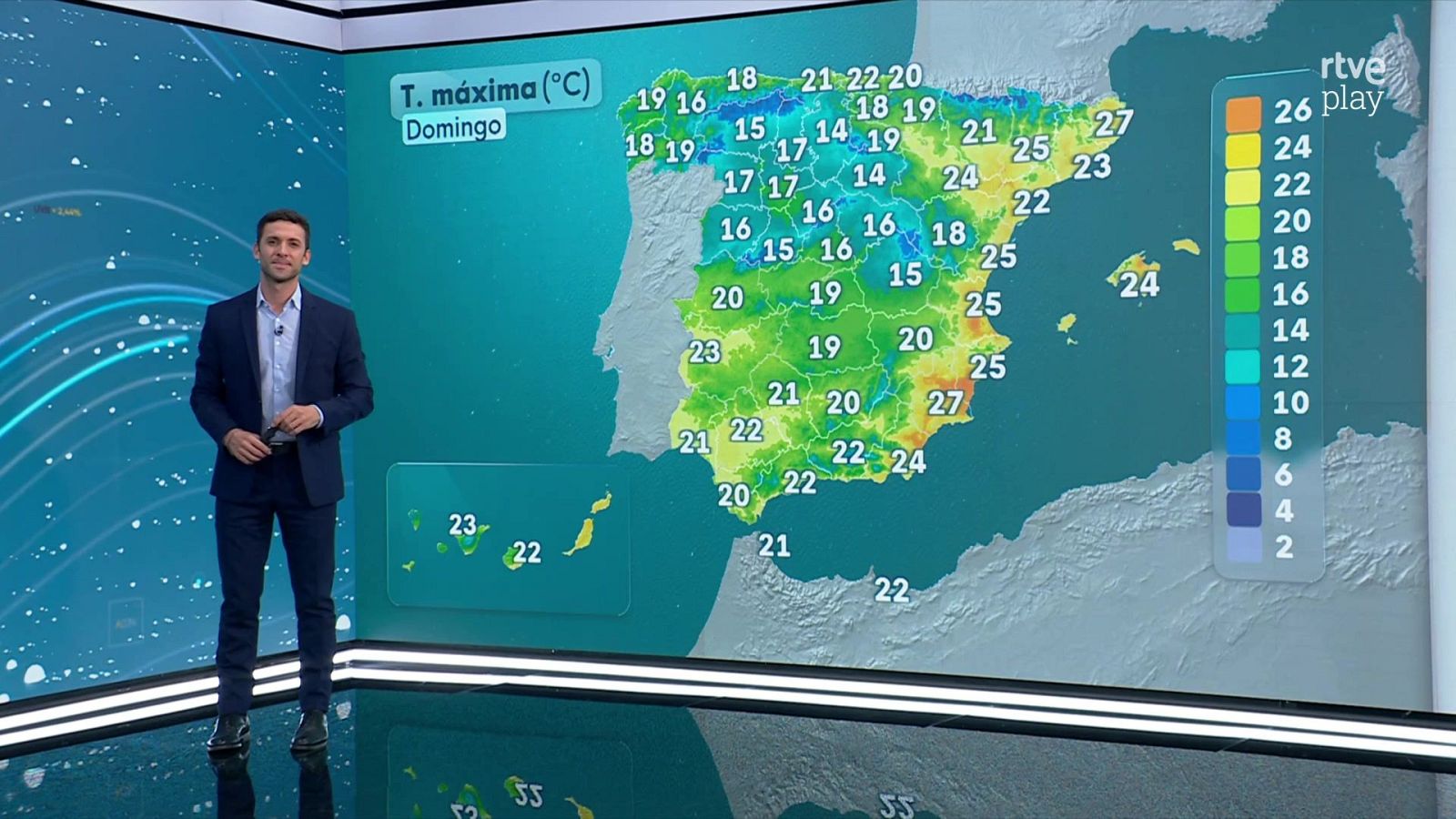 El Tiempo Noche - 08/05/26 - RTVE.es - El tiempo | Ver