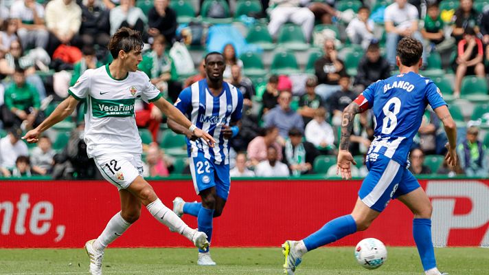Resúmenes de LaLiga - Elche CF - Deportivo Alavés: resumen del partido de la 35ª jornada de Liga | Primera