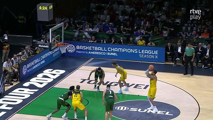 Baloncesto en RTVE - Champions League. 3º - 4º Puesto: Unicaja - La Laguna Tenerife 