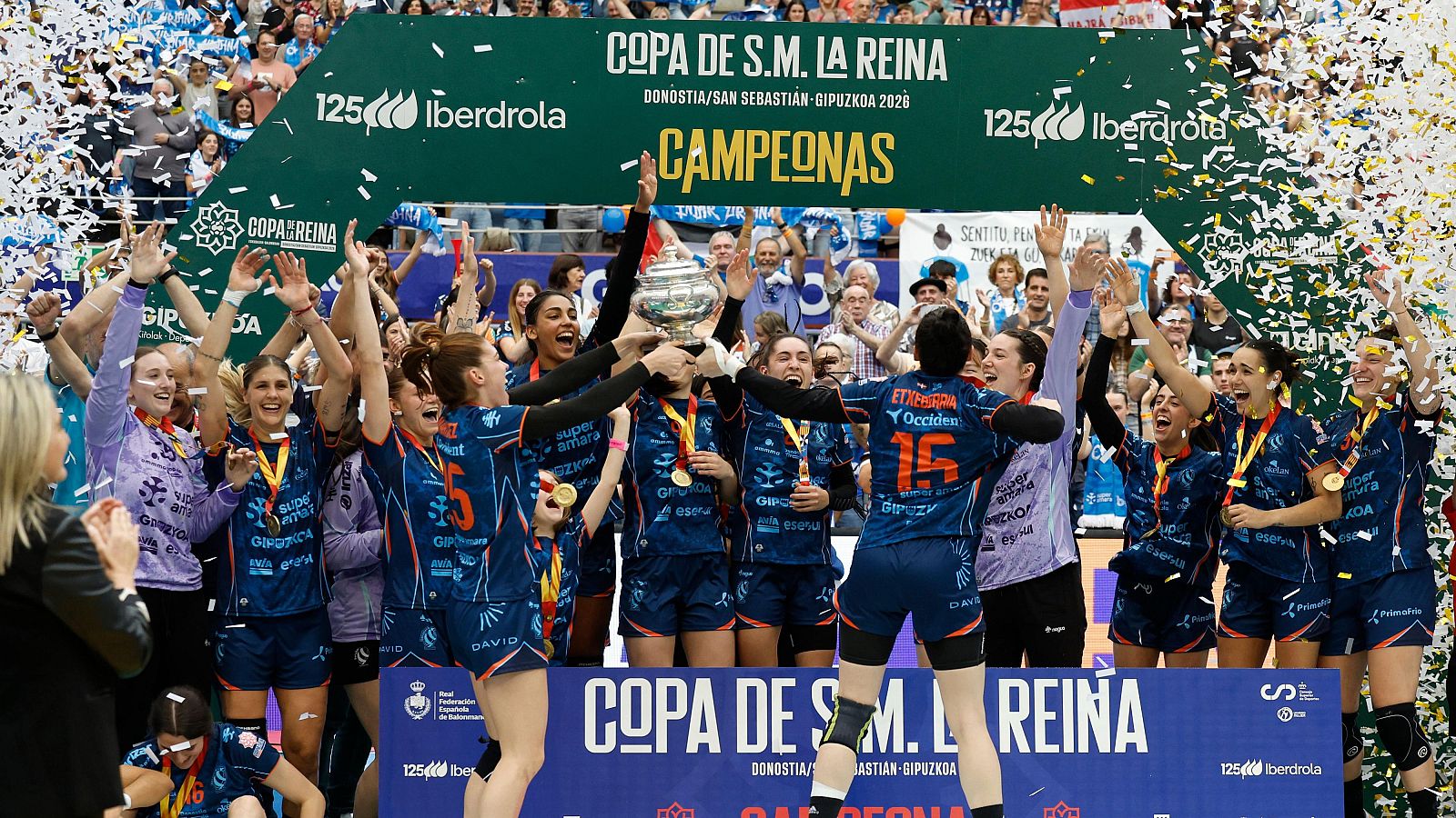 Bera Bera - Atlético Guardés: resumen final Copa de la Reina - Balonmano | Ver