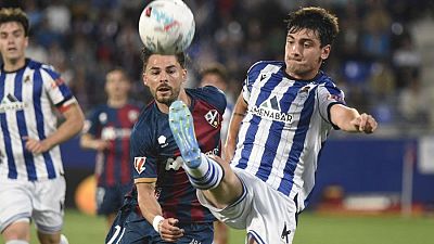 Huesca - Real Sociedad B: resumen del partido de la 39ª jornada de Liga | Segunda