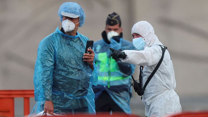 Telediario Fin de Semana - La evacuación del crucero Hondius, vista desde dentro: así han grabado los españoles una operación sin precedentes