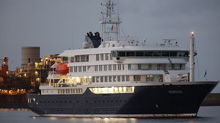 Telediario Fin de Semana - Tenerife, epicentro de un operativo internacional "sin precedentes" para desembarcar a los pasajeros del crucero