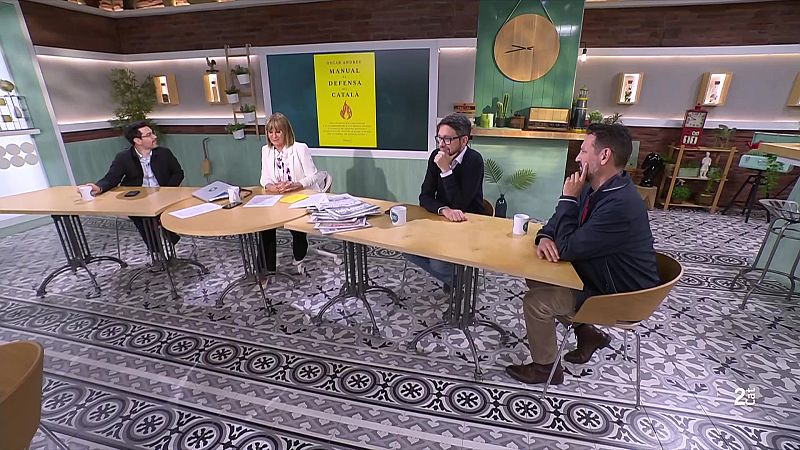 Ada Colau, Òscar Andreu i Joan Gaspart