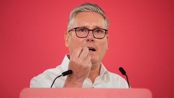 Starmer pide confianza a los esc�pticos y promete poner al Reino Unido "en el coraz�n de Europa"