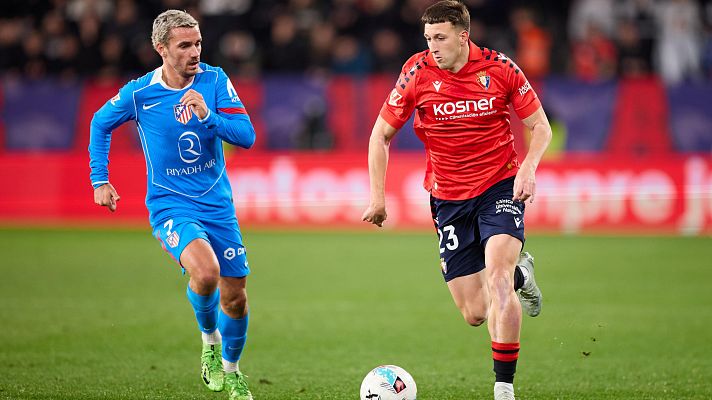 Resúmenes de LaLiga - CA Osasuna - Atlético de Madrid: resumen del partido de la 36ª jornada de Liga | Primera