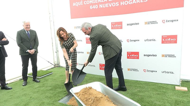 Comienza la construcción de 640 viviendas de alquiler asequible en Zaragoza - Noticias Aragón | Ver