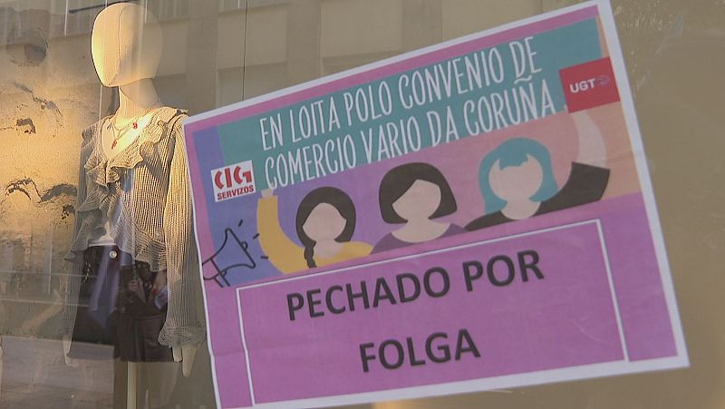 Folga nos comercios de roupa e calzado - Telexornal - Galicia | Vexa