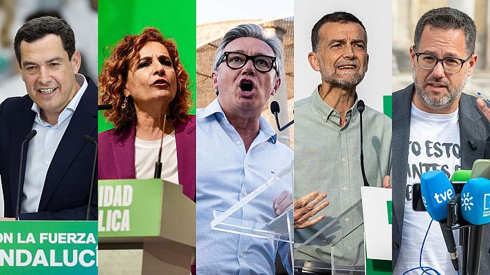 Telediario 2 - Los candidatos se preparan para el debate electoral definitivo y explotan sus perfiles en redes sociales