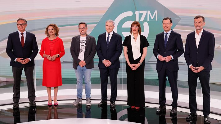 Telediario Matinal - Así ha sido el debate final de las elecciones andaluzas del 17 de mayo