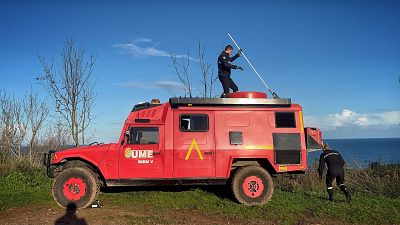 Tineo, epicentro de un operativo de la UME | Ver