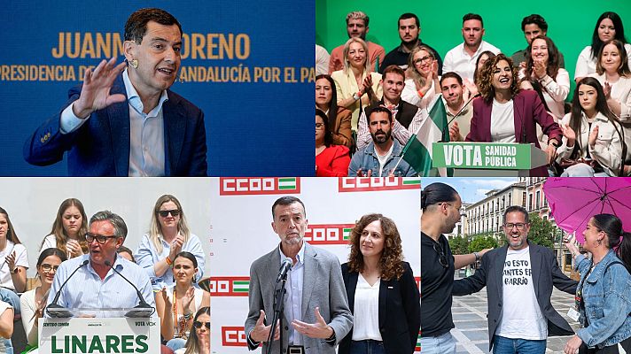 Telediario 1 - El accidente de Adamuz y el "accidente laboral" de dos guardias civiles en Huelva se cuelan en la campaña