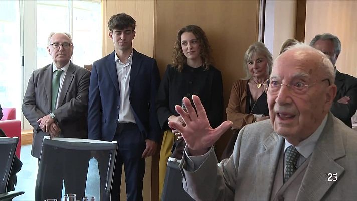 L'Informatiu - Ignasi de Ribot, l’advocat centenari que continua en actiu