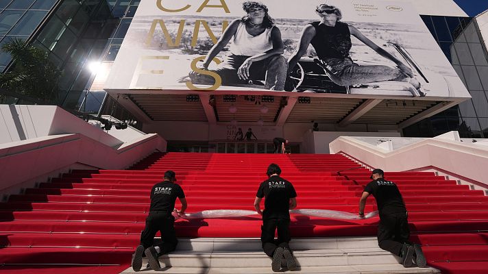 Telediario 1 - Arranca un Festival de Cannes histórico para el cine español, con tres películas que optan a la Palma de Oro