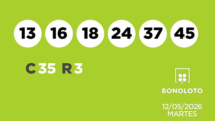 SELAE - Sorteo de la Lotería Bonoloto y Euromillones del 12/05/2026