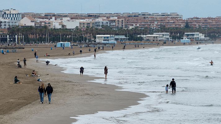 El tiempo - Lluvias localmente fuertes y tormentas ocasionales en Sistema Central y sur de la ibérica