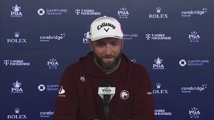 Golf - Jon Rahm a por su tercer 'major' en Pensilvania
