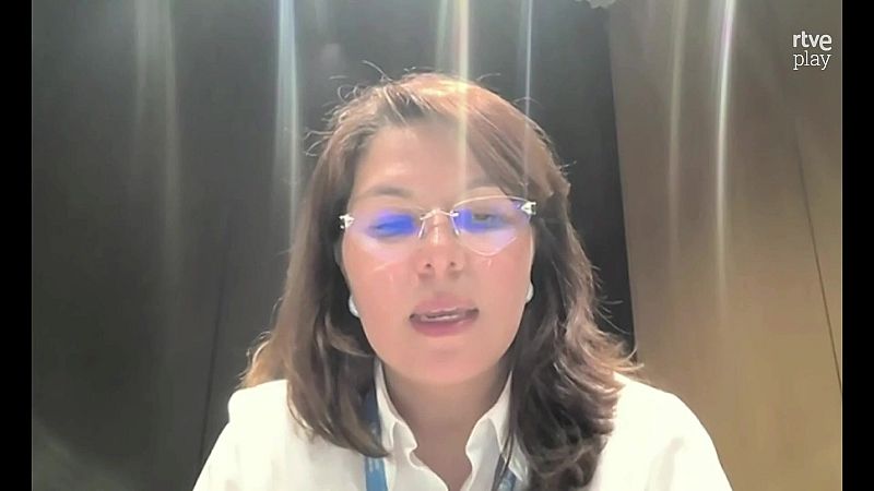 Diana Rojas (OMS): "Nunca se confirmó un infectado dentro del barco" - Mediodía en RNE | Ver