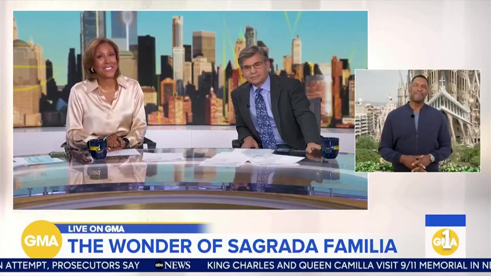 La Sagrada Família, al centre de l'atenció mediàtica mundial per la visita del papa