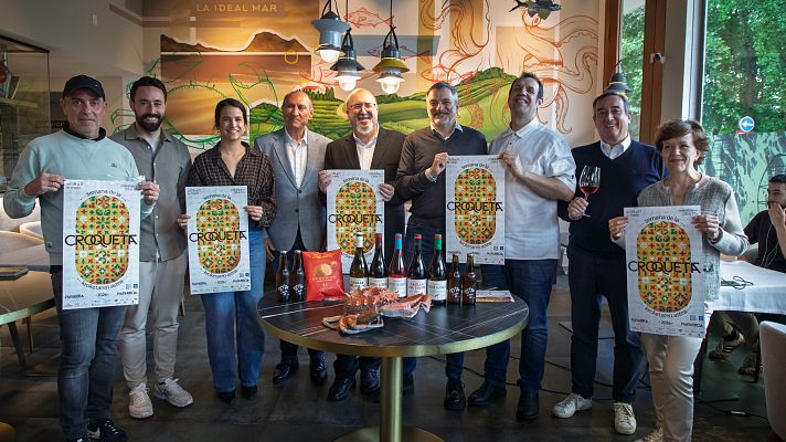 Telenavarra - El trabajado recorrido de una croqueta navarra hasta llegar a la barra