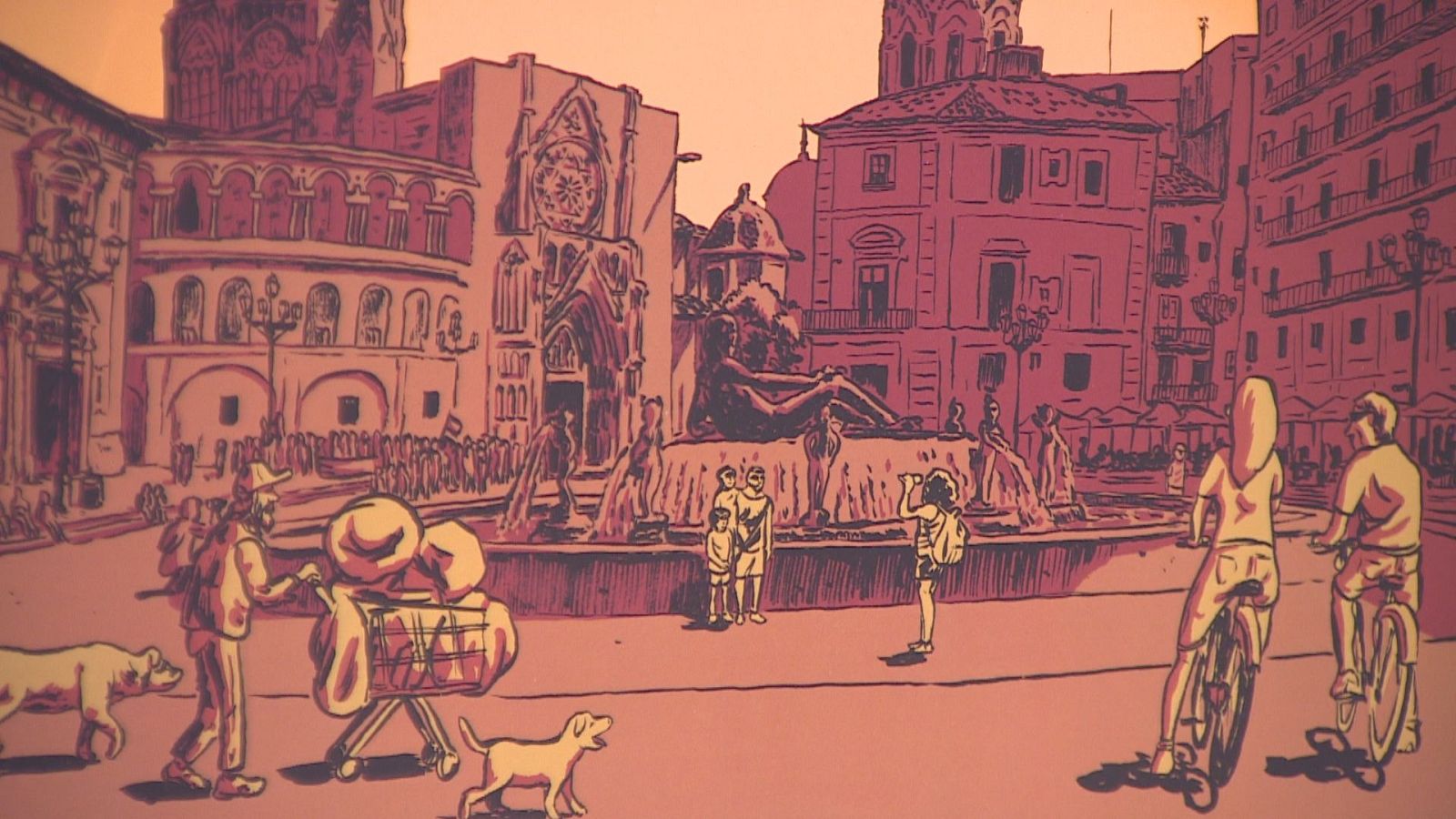La iniciativa "València se ilustra" cumple diez años con una exposición que reúne el trabajo de 120 ilustradores - L'informatiu - Comunitat Valenciana | Ver