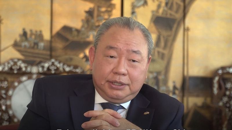 Entrevista de TVE al representante de Taiwán | Ver