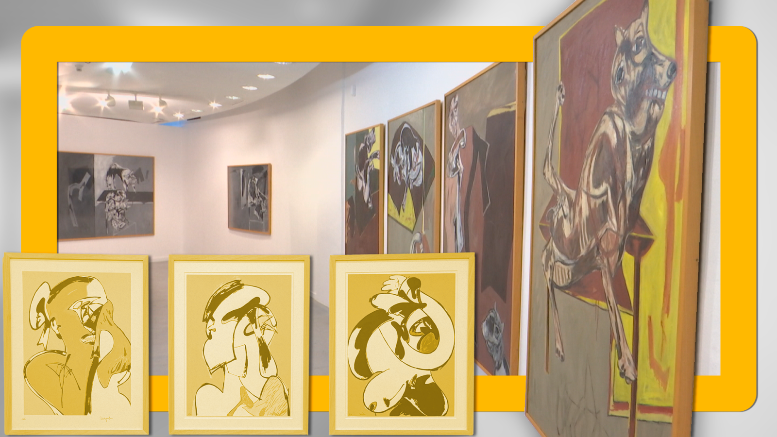 Exposición de Juan Barjola en el MEIAC - Noticias de Extremadura | Ver