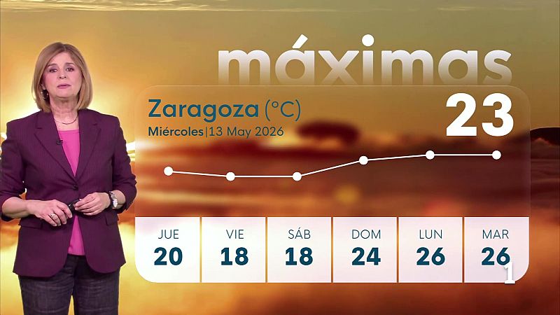 El tiempo en Aragón - 13/05/26 Ver ahora
