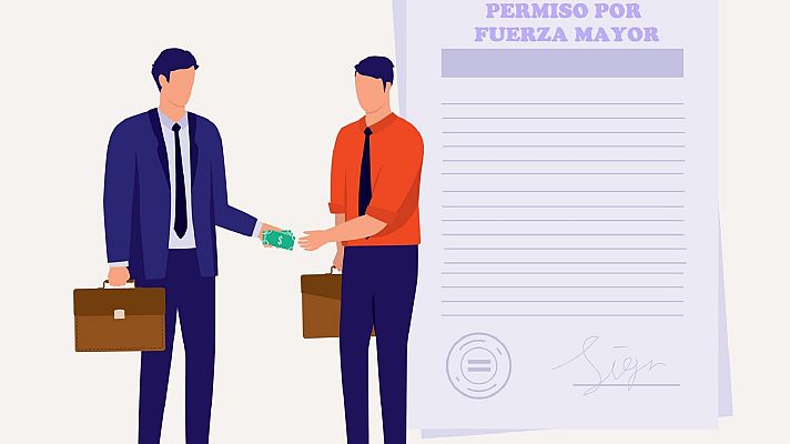 Aquí hay trabajo - Nuevo permiso por fuerza mayor