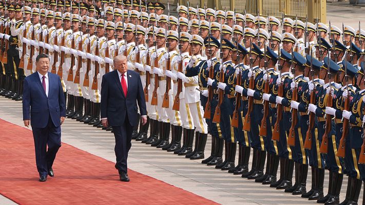  - Trump arranca en Pekín su visita oficial a China, la segunda como presidente de EE.UU.