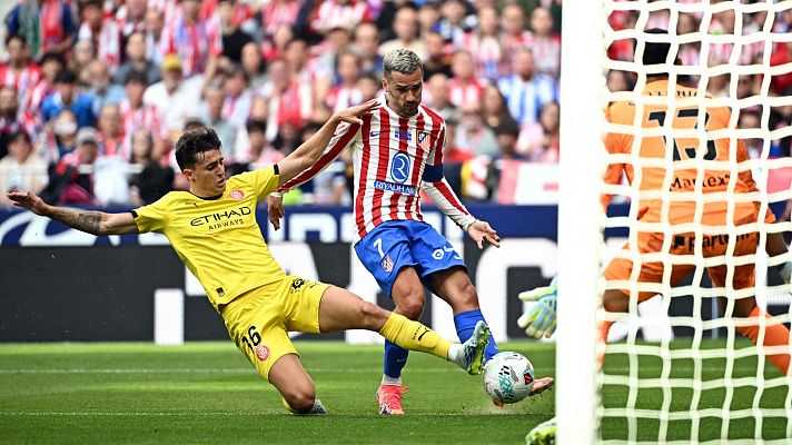 Resúmenes de LaLiga - Atlético de Madrid - Girona FC: resumen del partido de la 37ª jornada de Liga | Primera