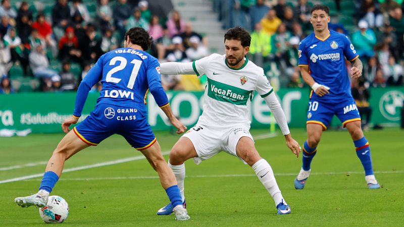 Elche - Getafe: resumen partido 37ª jornada | Primera | Ver