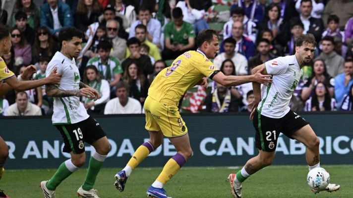 Resúmenes de LaLiga - Real Racing Club Santander - Real Valladolid CF: resumen del partido de la 40ª jornada de Liga | Segunda