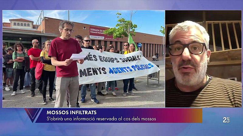 El sindicat USPAC qüestiona la gestió política de les infiltracions de Mossos - El Vespre | Veure