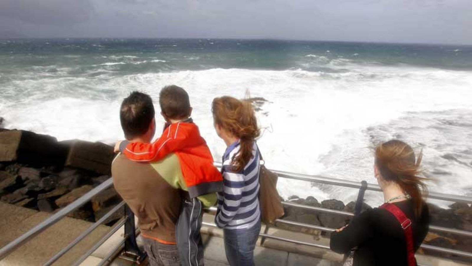 Precipitaciones localmente fuertes en Andalucía occidental