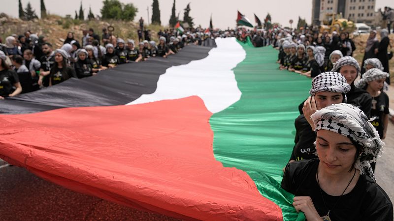 Los palestinos conmemoran los 78 años de la Nakba o "catástrofe" | Ver ahora