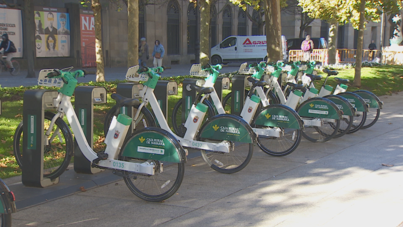 La comarca de Pamplona tendrá un sistema de bicis eléctricas - Telenavarra | Ver