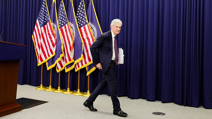 Telediario 1 - El último día Powell, el presidente de la Reserva Federal que desafió a Trump