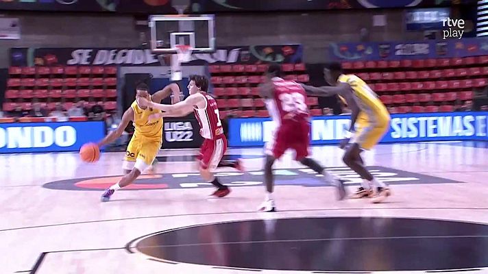Baloncesto en RTVE - Liga U-22 Final Six 1/4 Final: Casademont Zaragoza - Gran Canaria
