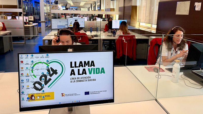El 024: telefono contra el suicidio | Ver
