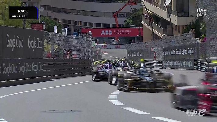 Automovilismo - Campeonato del Mundo Fórmula E. Prueba Mónaco 1ª Carrera