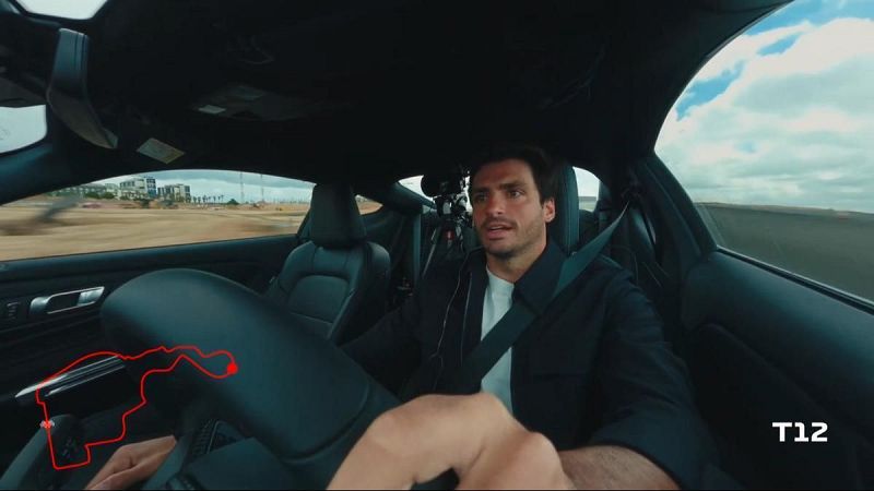 Carlos Sainz, tras dar una vuelta al Madring: "De Madrid al cielo" - Los Deportes de La1 | Ver