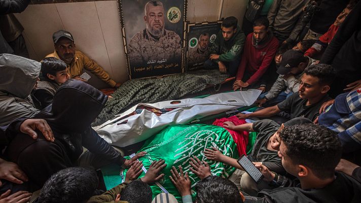 Telediario Fin de Semana - Israel mata al jefe del brazo armado de Hamás en un nuevo ataque en Gaza con siete fallecidos