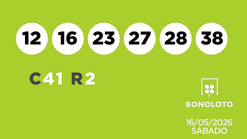 Sorteo de la Lotería Bonoloto del 16/05/2026 - Ver ahora